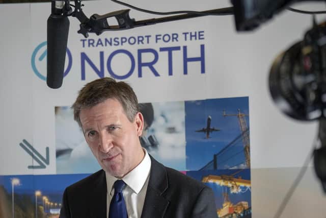 Dan Jarvis at TfN's inaugural conference in Sheffield