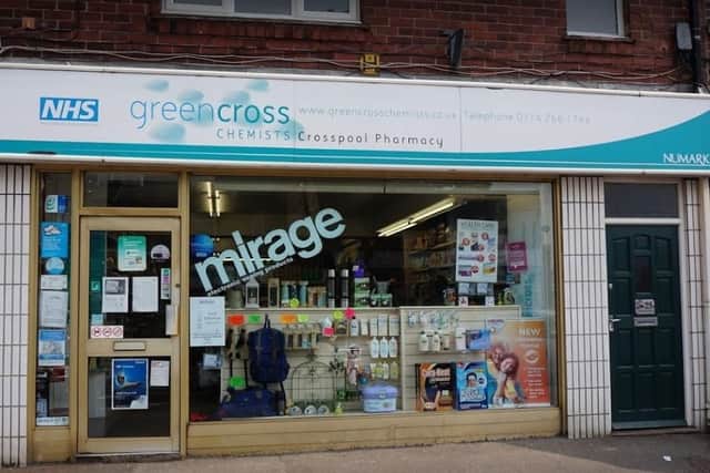 Green Cross Pharmacy in Crosspool (pic: Green Cross Chemists)