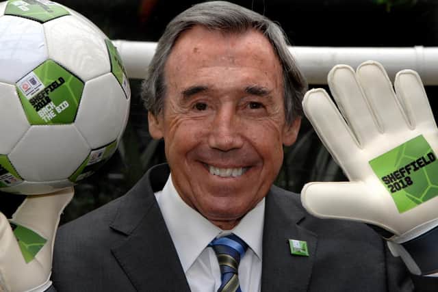 Sheffield World Cup legend Gordon Banks who passed away aged 81
