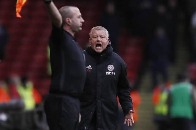 Chris Wilder is pleased with his squad's efforts so far: Simon Bellis/Sportimage