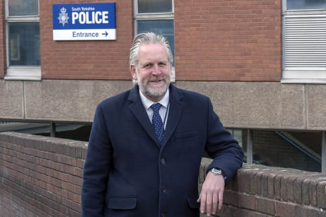 DCI Steve Whittaker who is retiring from South Yorkshire Police after 32 years. Picture Scott Merrylees