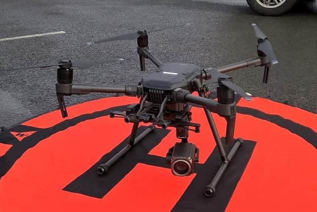 Funding has been secured for eight drones to be used by South Yorkshire Police