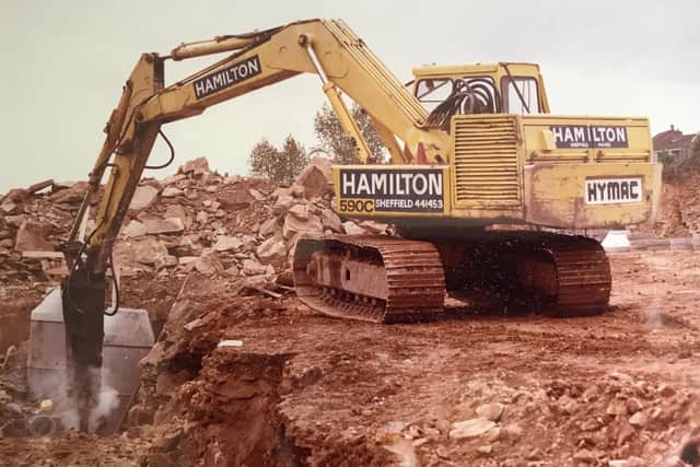 Sheffield firm Hamilton Plant Hire evolved from a family painting and decorating business