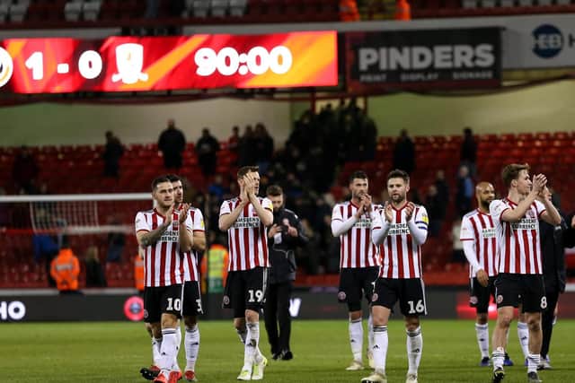 Sheffield United face Reading after beating Middlesbrough: James Wilson/Sportimage