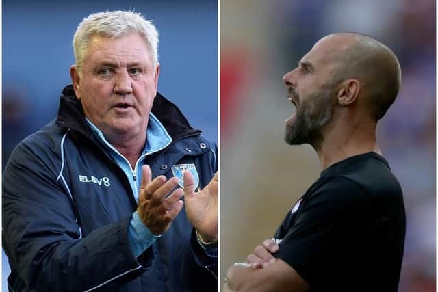 Steve Bruce and Paul Warne