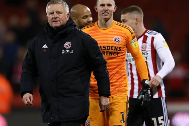 Chris Wilder, the Sheffield United manager: James Wilson/Sportimage
