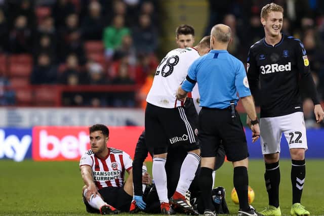 George Baldock will miss out through injury: James Wilson/Sportimage