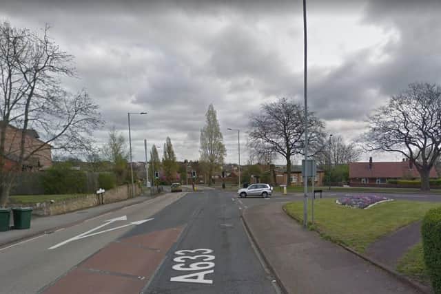Police officers received a report of a cheek slashing in Rotherham