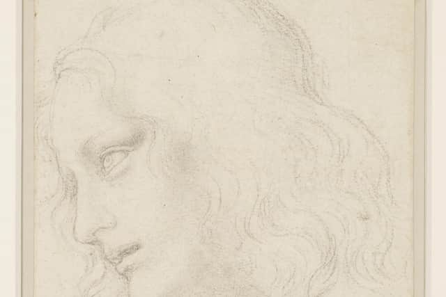 The Head of St Philip, a study for The Last Supper, by Leonardo da Vinci