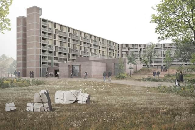 How Park Hill Art Space, and the renovated Duke Street block, will look.