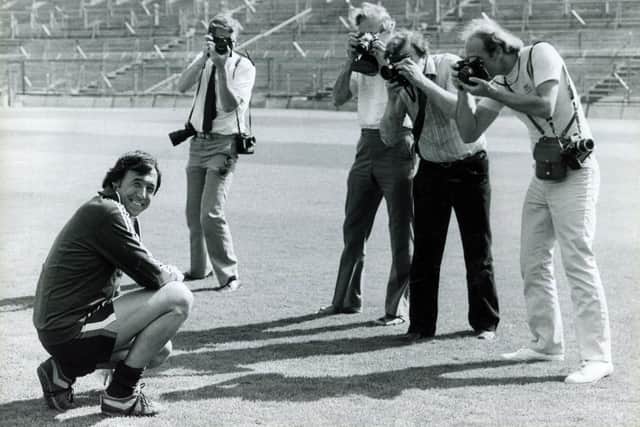 Sheffield Wednesday photocall - Former England goalkeeper Gordon Banks - August 3, 1981