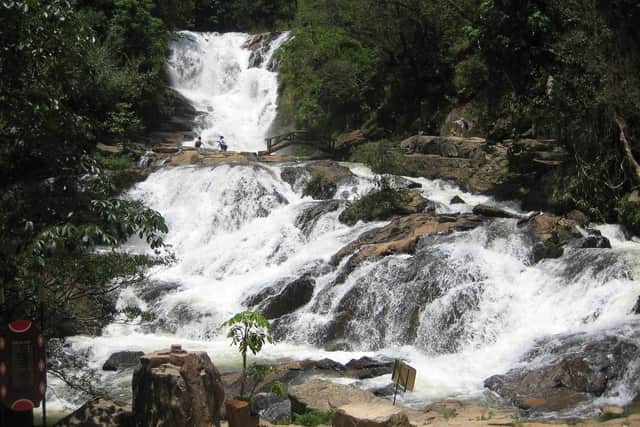 Datlana waterfall in the Da Lat region of Vietnam, where half-sisters Beth Anderson and Izzy Squire died on February 26, 2016. Photo: Wikimedia Commons/thalling55