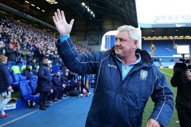 Owls boss Steve Bruce.