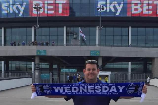 Mark Whiteman, pictured at Wembley for Wednesday's Championship playoff final against Hull City in 2016.