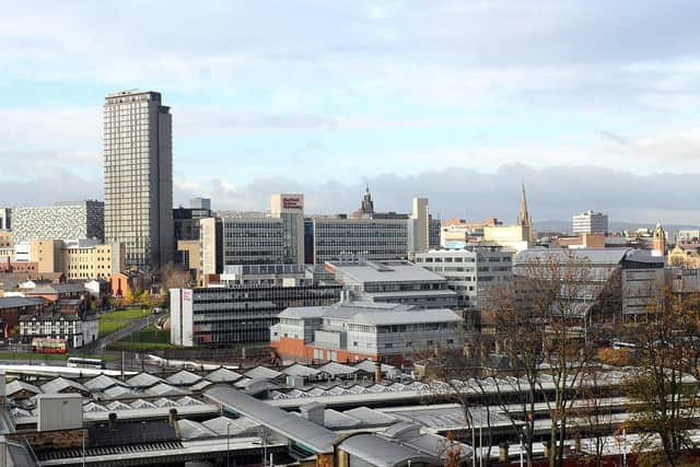 Sheffield skyline.