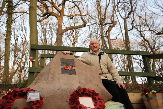 Tony Foulds, pictured at the Mi Amigo memorial in Endcliffe Park. Picture: Chris Etchells