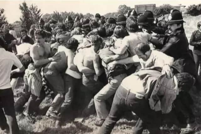 The  Battle of Orgreave
