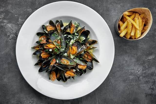 Mussels at Browns, which is taking part in the restaurant week