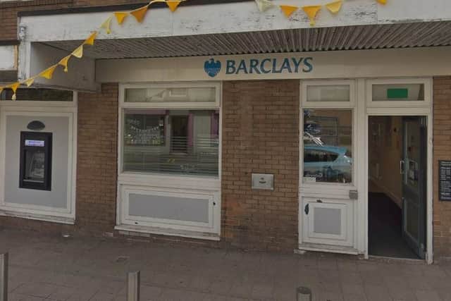 A man was robbed while delivering cash to Barclays in Hoyland, Barnsley