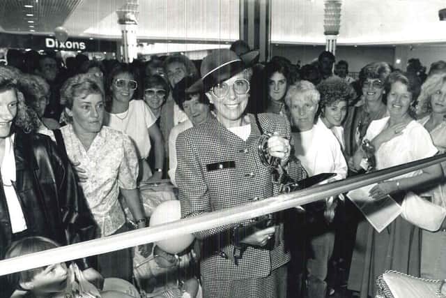 September 1990 - and Meadowhall is official open.