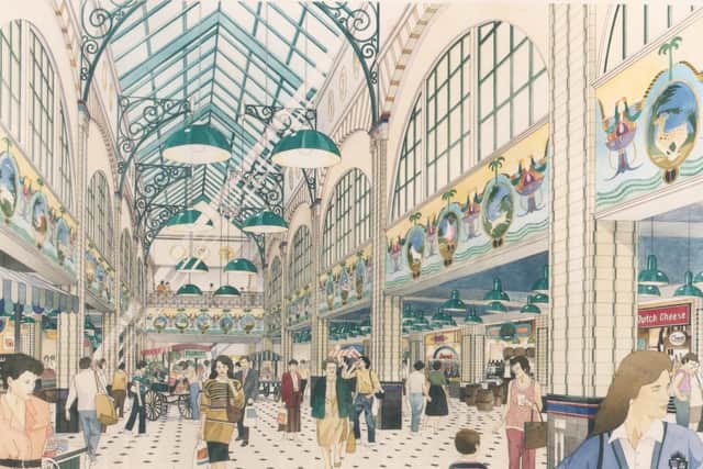 Another artist's impression of how Meadowhall was planned to look.