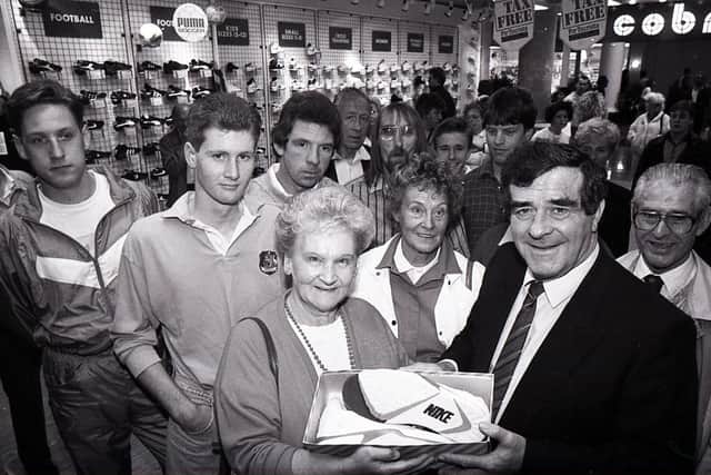 Cricket legend Fred Trueman also dropped into the centre in its early days.