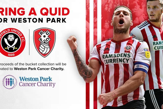 Football fans are being urged to support the Weston Park Cancer Charity