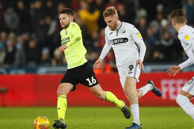 Again avoided a yellow card that would trigger a two-match ban and led United in Sharp's absence with his usual authority and poise. Tested Rodak's reactions a couple of times from long range