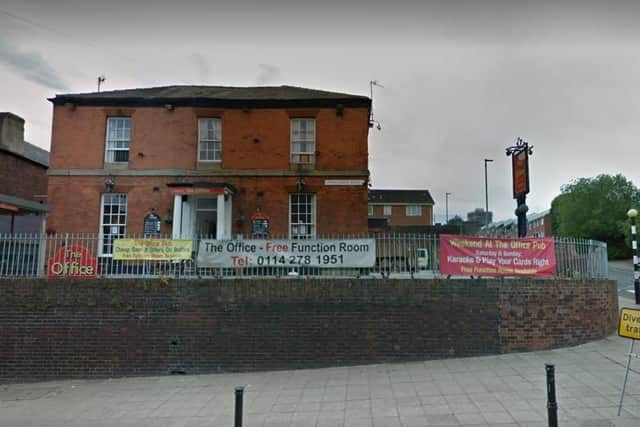 Christopher Beechill has been jailed over threats to burn down The Office pub in Upperthorpe. Picture: Google