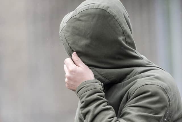 Farhad Mirzai leaving Sheffield Magistrates' Court