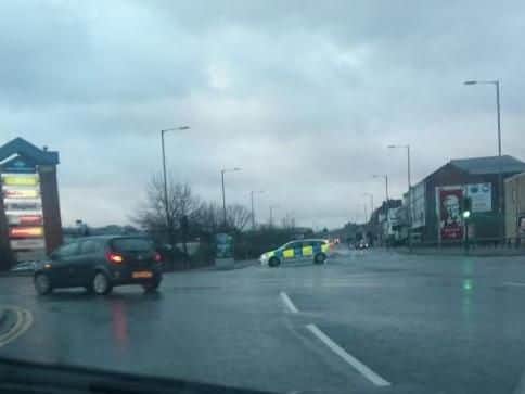 A man was seriously injured in a collision in Sheffield