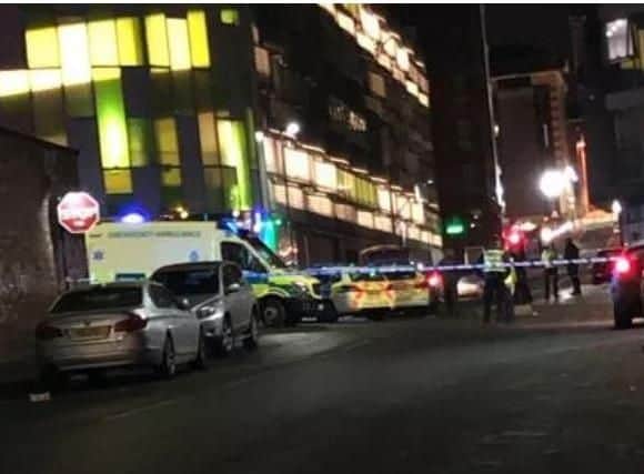 Three men, aged 29, 23 and 22 were stabbed near Cocoon nightclub on the corner of Rockingham Street and Holland Street in Sheffield city centre in February.