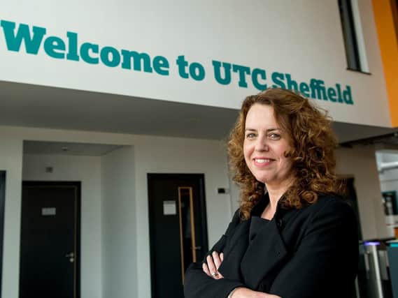 Sarah Clark at UTC Sheffield.