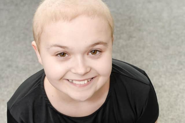 Izzie Hindley who is raising money as she continues receiving treatment for Hodgkins Lymphoma