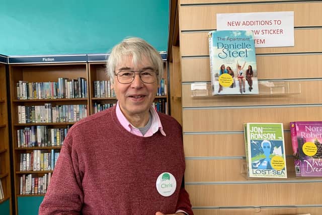 Chris Brown, Chair of Friends Of Greenhill Library