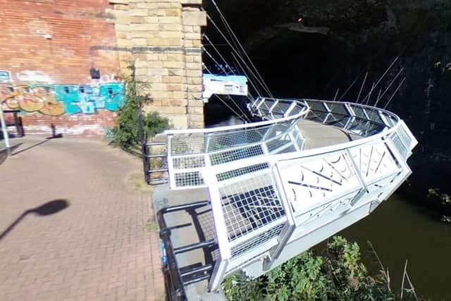 A woman was sexually assaulted on Cobweb Bridge in Sheffield