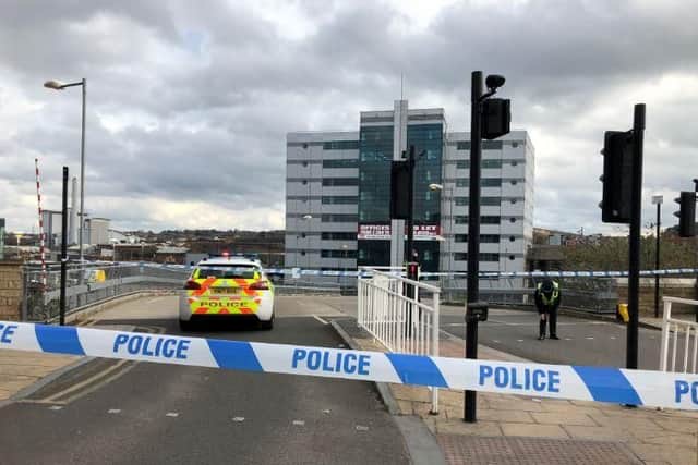 A man is due at court over a screwdriver attack at a Tesco store in Sheffield earlier this week (Pic: Dan Hayes)