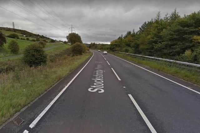 The collision occurred on Stocksbridge Bypass this morning