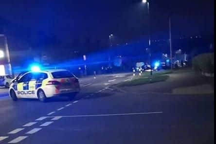 A man was arrested on suspicion of drink driving after a collision in Sheffield (Pic: Sheffield Online)