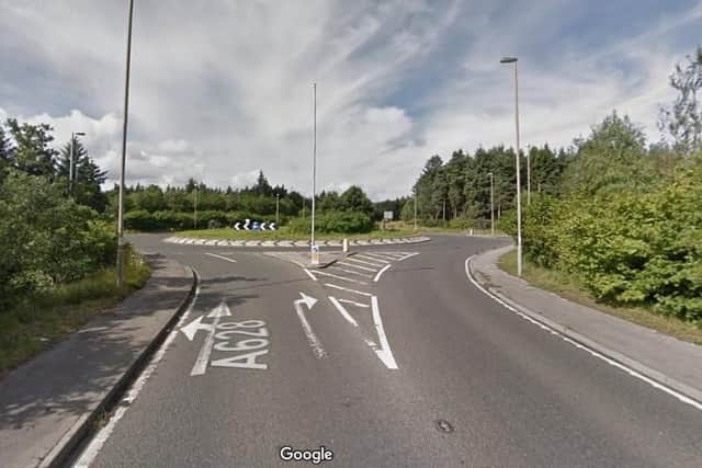 Music was heard in the direction of Flouch Roundabout. Pic: Google