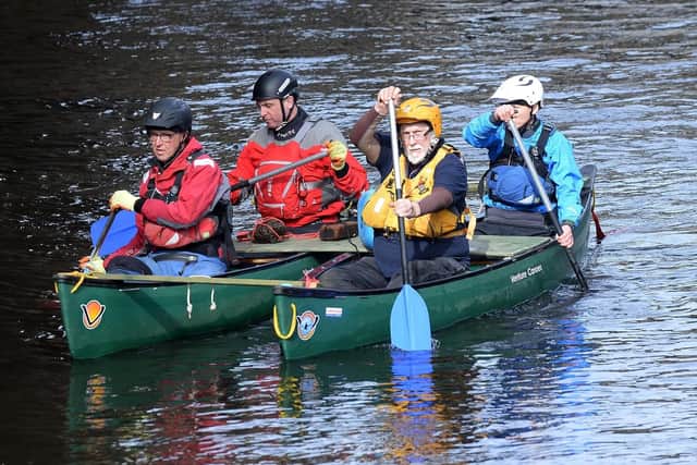 The River Stewardship Company working with Don Catchment Rivers Trust organised the Great Sheffield River Clean-Up on the River Don between Neepsend and Kelham Island...........Pic Steve Ellis
