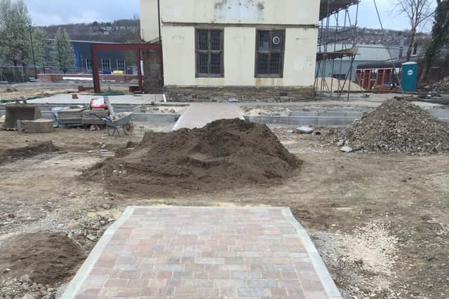 Some 600 tonnes of tarmac has been removed from the grounds of Carbook Hall, according to owner Sean Fogg (pic: Sean Fogg)