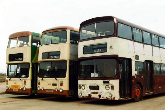In the early 80s, Sheffield's bus fleet was painted in a distinctive brown and cream colour scheme.