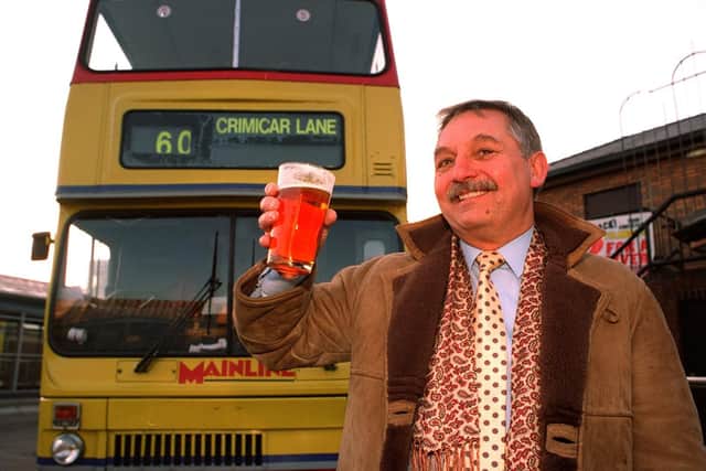 Raising a glass to the number 60 Mainline service to Crimicar Lane.