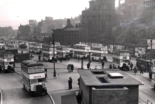 Pond Street was dramatically transformed into Sheffield Interchange - but is still referered to by its traditional name.