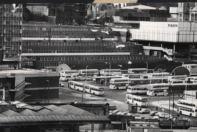 Pond Street has long been the centre of Sheffield's bus services.