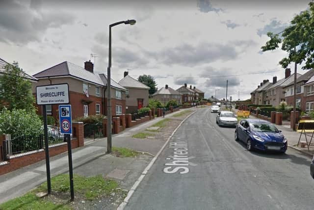 Police received reports of a shooting in Shirecliffe yesterday