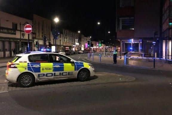 A man was stabbed in the Wicker area of Sheffield on Monday night (Pic: Dan Hayes)