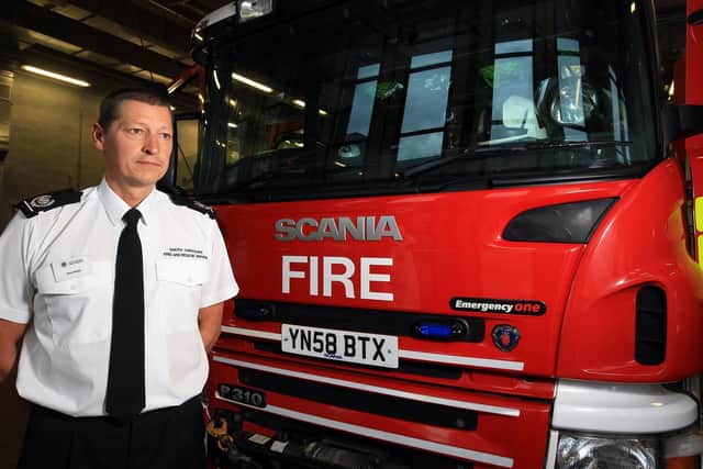 Steve Helps of South Yorkshire Fire and Rescue Service. Picture: Chris Etchells