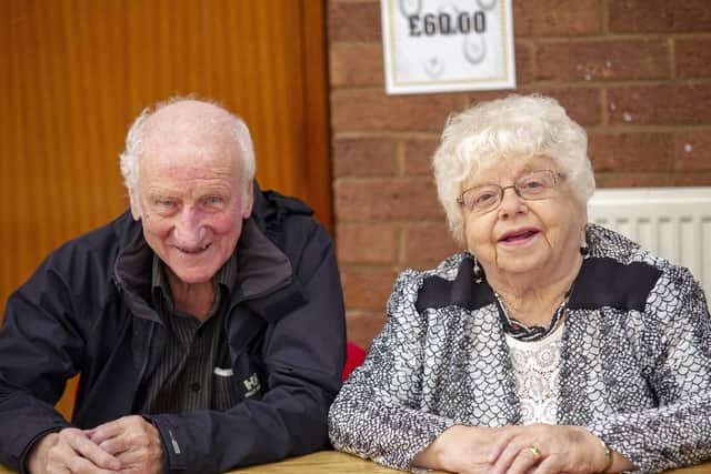 Winnie and Derek Smith at the Arbourthorne Social Centre. Picture Scott Merrylees
